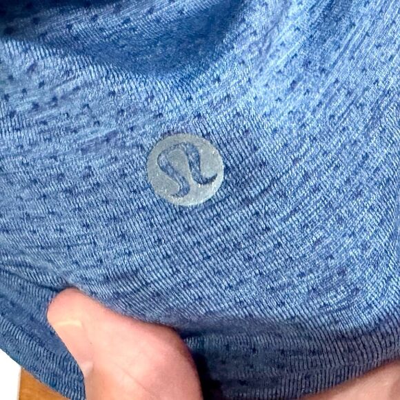 Lululemon Metal Vent 2.0 Performance T-Shirt. Blue. Medium. - Picture 4 of 7